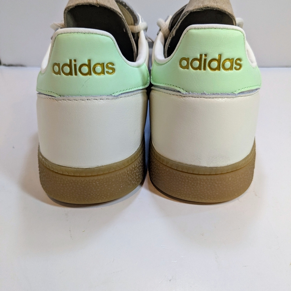 Adidas Handball Spezial Men's 10.5 IH2460 Off White Violet Purple Gum NEW - Picture 4 of 6
